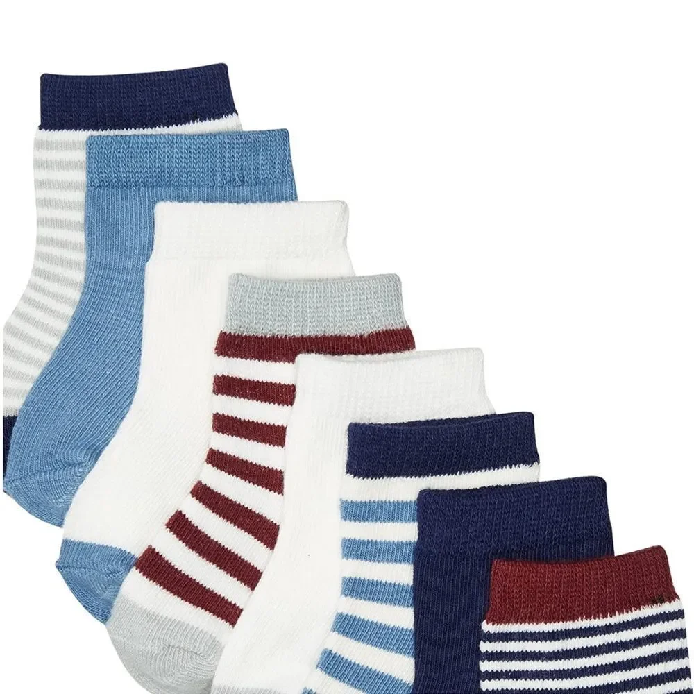 NWT Touched By Nature Baby Socks (8 pairs)